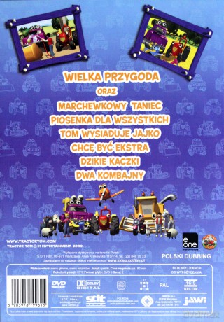 Traktor Tom: Wielka Przygoda [DVD]