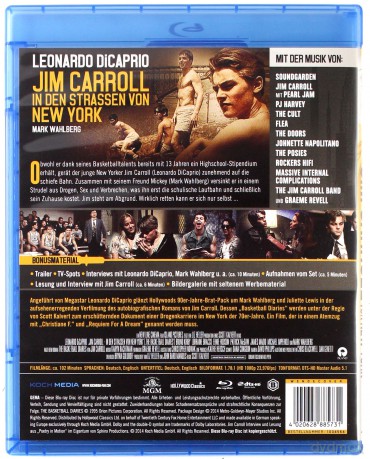 The Basketball Diaries (Przetrwać w Nowym Jorku) [Blu-Ray]