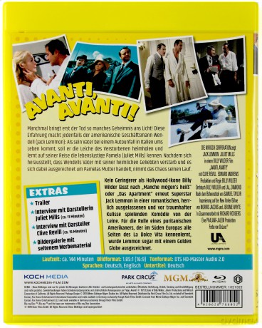 Avanti! [Blu-Ray]