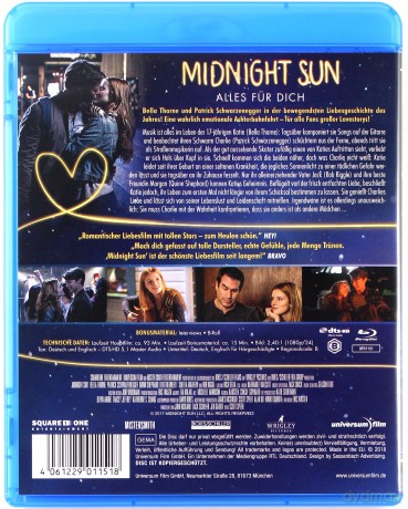 Midnight Sun (W blasku nocy) [Blu-Ray]