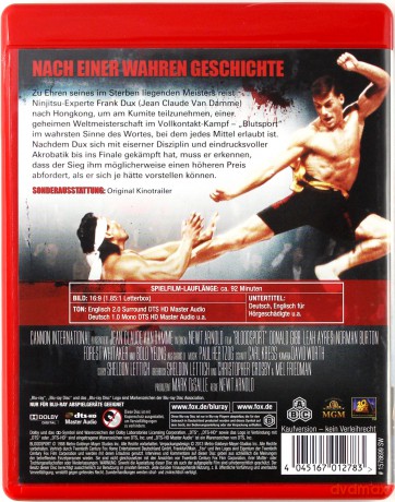 Krwawy sport [Blu-Ray]