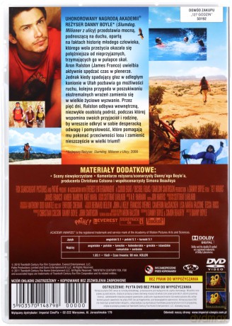 127 godzin [DVD]