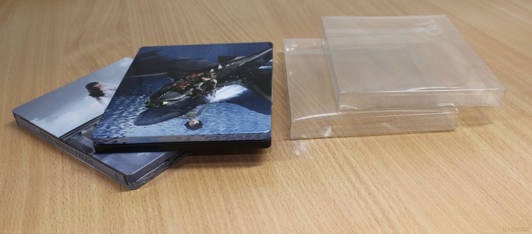 Opakowanie na steelbook (otwierane od góry)
