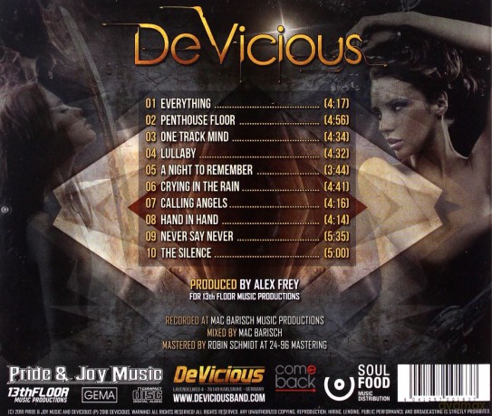Devicious: Never Say Never [CD]