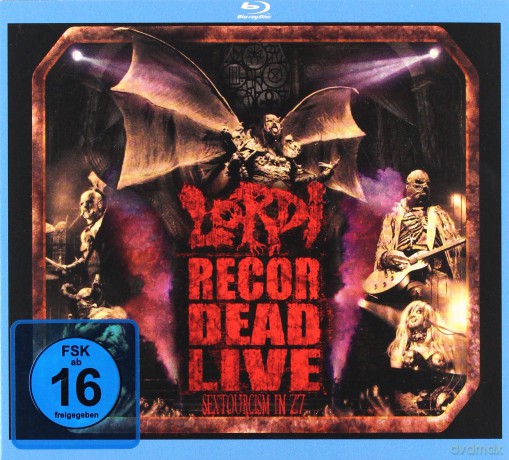 Lordi: Recordead Live - Sextourcism In Z7 [2CD]+[Blu-Ray]