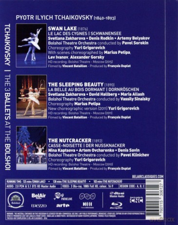 3 Ballets At The Bolshoi [3xBlu-Ray]