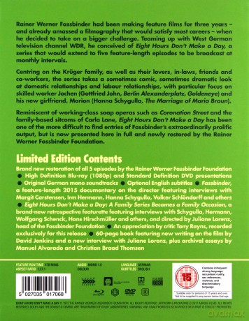 8 Hours Don't Make A Day (Osiem godzin nie stanowi dnia) [6xBlu-Ray]