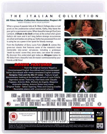 Aenigma [Blu-Ray]