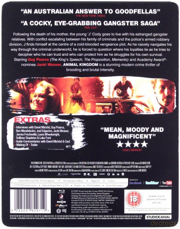 Animal Kingdom (steelbook) (Królestwo zwierząt) [Blu-Ray]