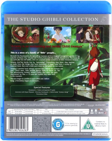 Arrietty (Tajemniczy świat Arrietty) [Blu-Ray]+[DVD]