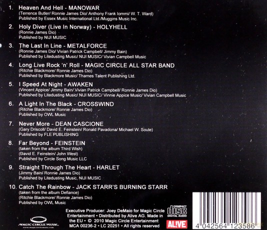Various Artists: Magic - A Tribute To Ronnie James Dio [CD]