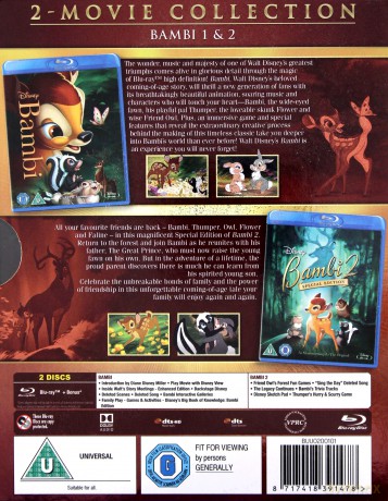 Bambi 1 2 [2xBlu-Ray]