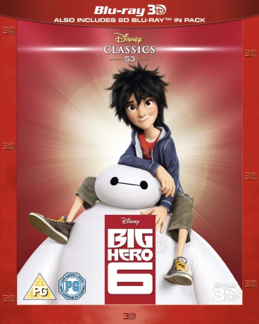 Big Hero 6 3D (Wielka szóstka) [Blu-Ray 3D]+[Blu-Ray]