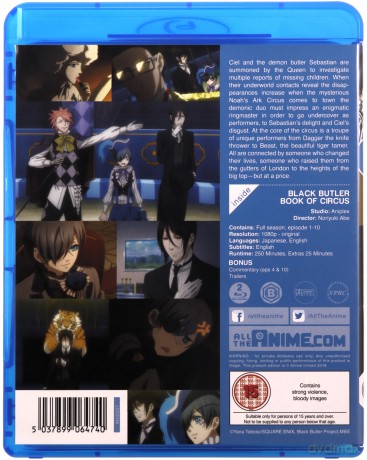 Black Butler Season 3 [2xBlu-Ray]
