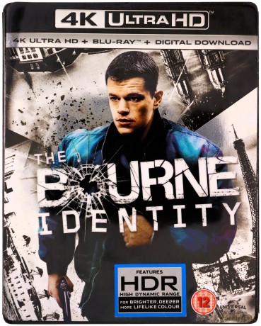 Tożsamość Bourne'a [Blu-Ray 4K]+[Blu-Ray]