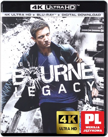 Dziedzictwo Bourne'a [Blu-Ray 4K]+[Blu-Ray]