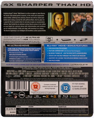 Krucjata Bourne'a [Blu-Ray 4K]+[Blu-Ray]