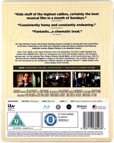 Bugsy Malone (steelbook) [Blu-Ray]