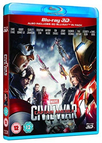 Captain America Civil War 3D (Kapitan Ameryka: Wojna bohaterów) [Blu-Ray 3D]+[Blu-Ray]