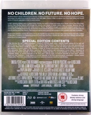 Children Of Men (Ludzkie dzieci) [Blu-Ray]
