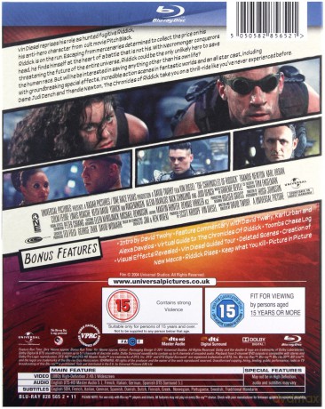 Chronicles Of Riddick (Kroniki Riddicka) [Blu-Ray]