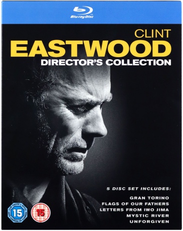 Clint Eastwood Directors Collection (Gran Torino / Sztandar chwały / Listy z Iwo Jimy / Rzeka tajemnic / Bez przebaczenia) [5xBlu-Ray]