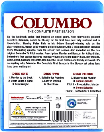 Columbo - Season 1 [3xBlu-Ray]