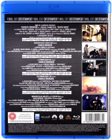 Death Wish 1-5 (Życzenie śmierci 1-5) [5xBlu-Ray]