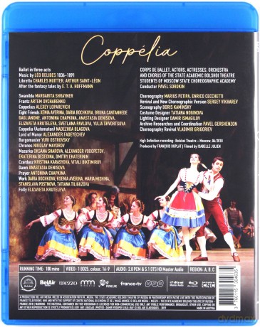 Bolshoi Ballet: Delibes: Coppelia [Blu-Ray]
