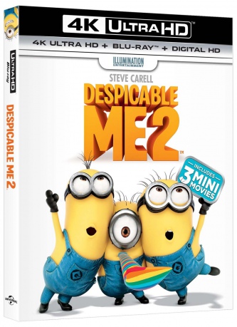 Despicable Me 2 (Minionki rozrabiają) [Blu-Ray 4K]+[Blu-Ray]