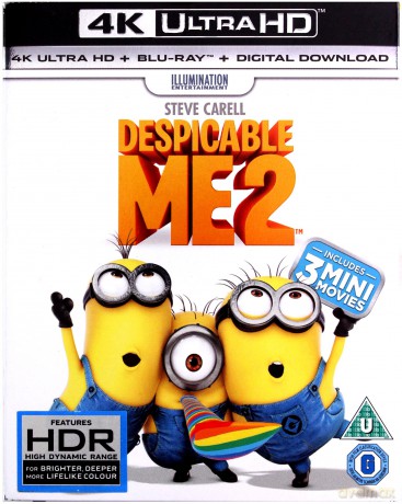 Despicable Me 2 (Minionki rozrabiają) [Blu-Ray 4K]+[Blu-Ray]