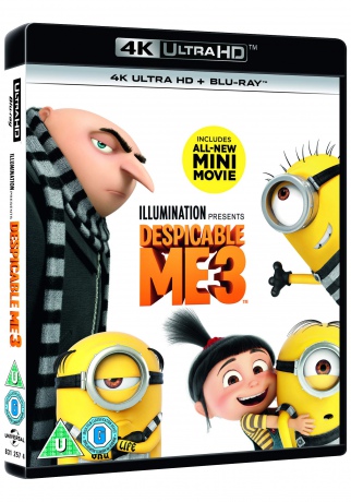 Despicable Me 3 (Gru, Dru i Minionki) [Blu-Ray 4K]+[Blu-Ray]