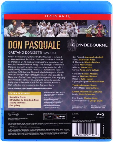 Corbellinieseclement: Donizetti: Don Pasquale [Blu-Ray]