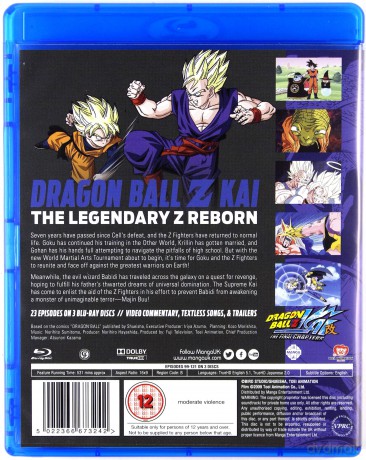 Dragon Ball Z KAI Final Chapters: Part 1 (Episodes 99-121) [3xBlu-Ray]