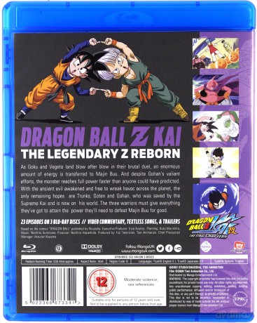 Dragon Ball Z KAI Final Chapters: Part 2 (Episodes 122-144) [3xBlu-Ray]