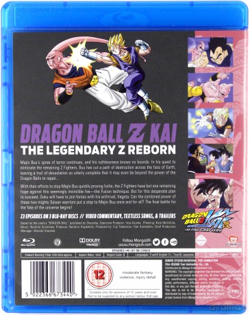 Dragon Ball Z KAI Final Chapters: Part 3 (Episodes 145-167) [3xBlu-Ray]