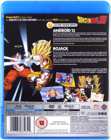 Dragon Ball Z Movie Collection Four: Super Android 13! / Bojack Unbound [2xBlu-Ray]