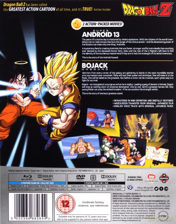 Dragon Ball Z Movie Collection Four: Super Android 13! / Bojack Unbound [2xBlu-Ray]