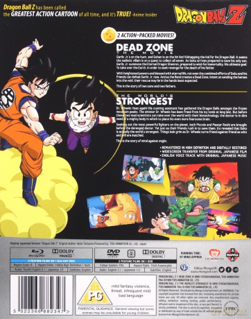 Dragon Ball Z Movie Collection One: Dead Zone / The Worlds Strongest (Dragon ball Z: Martwa strefa / Dragon ball Z: Najsilniejszy wojownik na ziemi) [2xBlu-Ray]