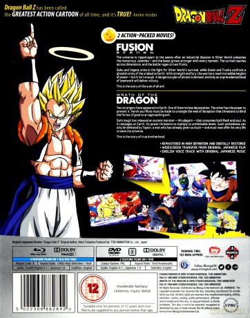 Dragon Ball Z Movie Collection Six: Fusion Reborn / Wrath of the Dragon (Dragon ball Z: Fuzja / Dragon ball Z: Atak smoka) [2xBlu-Ray]