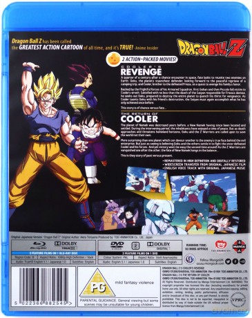 Dragon Ball Z Movie Collection Three: Coolers Revenge / Return of Cooler [2xBlu-Ray]