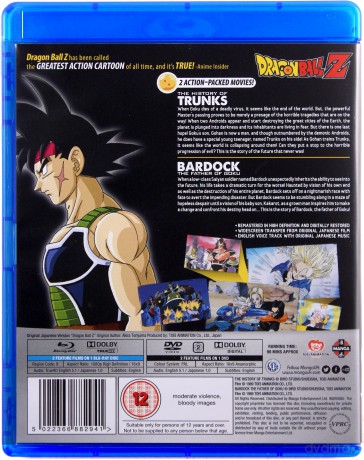Dragon Ball Z The TV Specials Double Feature: The History of Trunks / Bardock the Father of Goku (Dragon Ball Z: Historia Trunksa / Dragon Ball Z: Bardock - Ojciec Goku) [2xBlu-Ray]