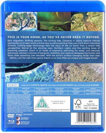 Earth From Space [Blu-Ray]+[DVD]