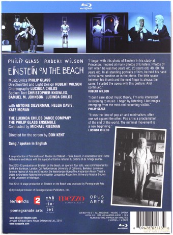 Philip Glass: Einstein On The Beach [2xBlu-Ray]