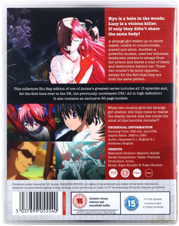 Elfen Lied Collector's Edition (With Ova) [2xBlu-Ray]