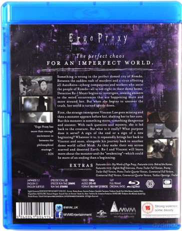 Ergo Proxy: Volumes 1-6 [3xBlu-Ray]
