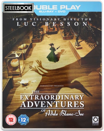 Extraordinary Adventures Of Adele Blanc-Sec (Niezwykle przygody Adeli Blanc-Sec) (steelbook) [Blu-Ray]+[DVD]
