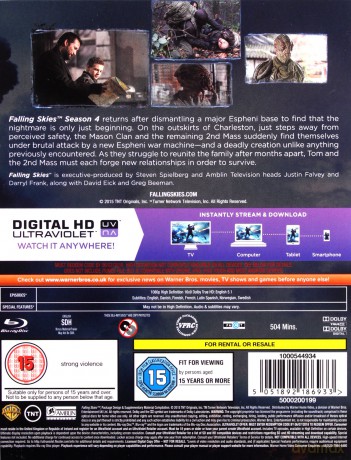 Falling Skies 4 Season (Wrogie niebo) [2xBlu-Ray]