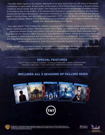 Falling Skies Season 1-5 (Wrogie niebo) [10xBlu-Ray]