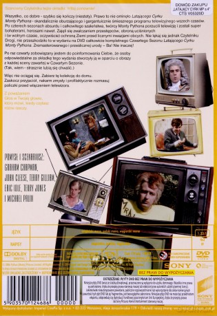 Latający Cyrk Monty Pythona sezon 4 [DVD]